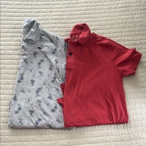 Abercrombie Kids Polo Set Gray and Red Casual Wear